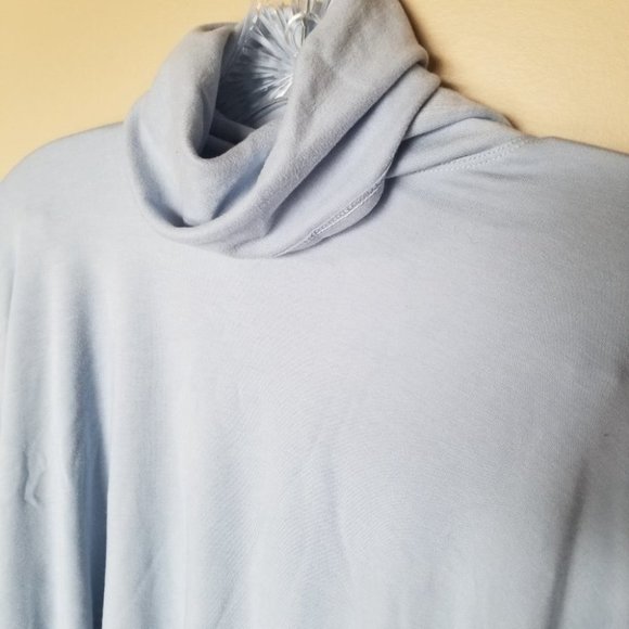 Kit and Ace Light Blue Turtleneck Top - Picture 5 of 13